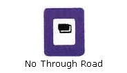 No through road