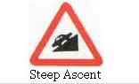 Steep ascent